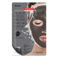 Гидрогелевая маска Purederm Black Food Recipe MG:gel Mask