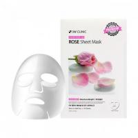 Тканевая маска для лица с розой Essential Up Rose Sheet Mask 