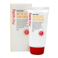 Витаминизированный cолнцезащитный крем Farm Stay DR-V8 Vita Sun Cream SPF 50/PA+++