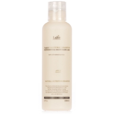 Бессульфатный органический шампунь с эфирными маслами Lador Triplex Natural Shampoo 150 ml