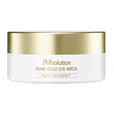 Освежающие гидрогелевые патчи с пептидами и золотом JMsolution Prime Gold Eye Patch